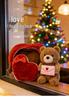 Cross-Border New Year Love Heart Bear Plush Toy - Cute Companion Gift for Couples and Birthdays
