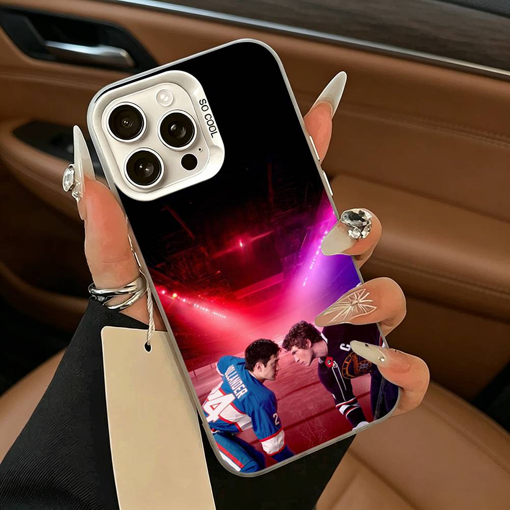 H-Heated Rivalry Shane - Ilya Phone Case For iPhone 11 12 13 14 15 16Pro Max Plus White Sliver Phone Cover