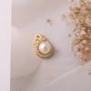 Elegant Luxury Pearl & Zircon Flower Pendant Necklace