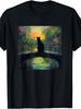 Funny The Japanese Bridge Monet Man'S And Women'S T-Shirt
