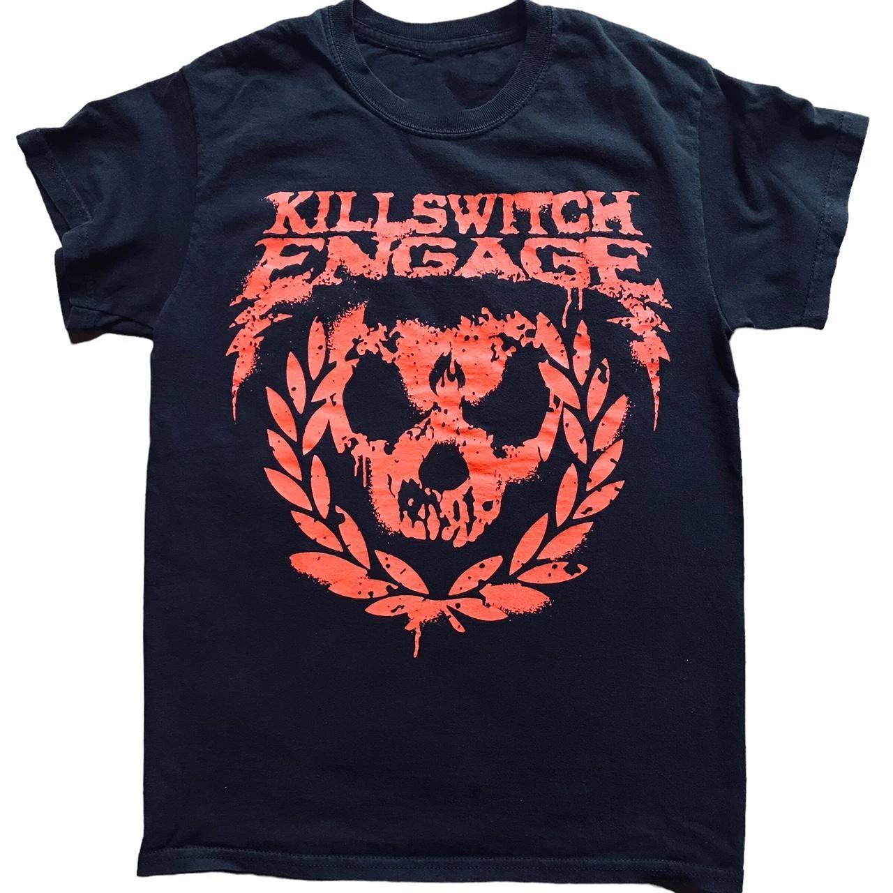 Vtg Killswitch Engage Music Band Cotton Black All Size T Shirt For Men TR257 XL