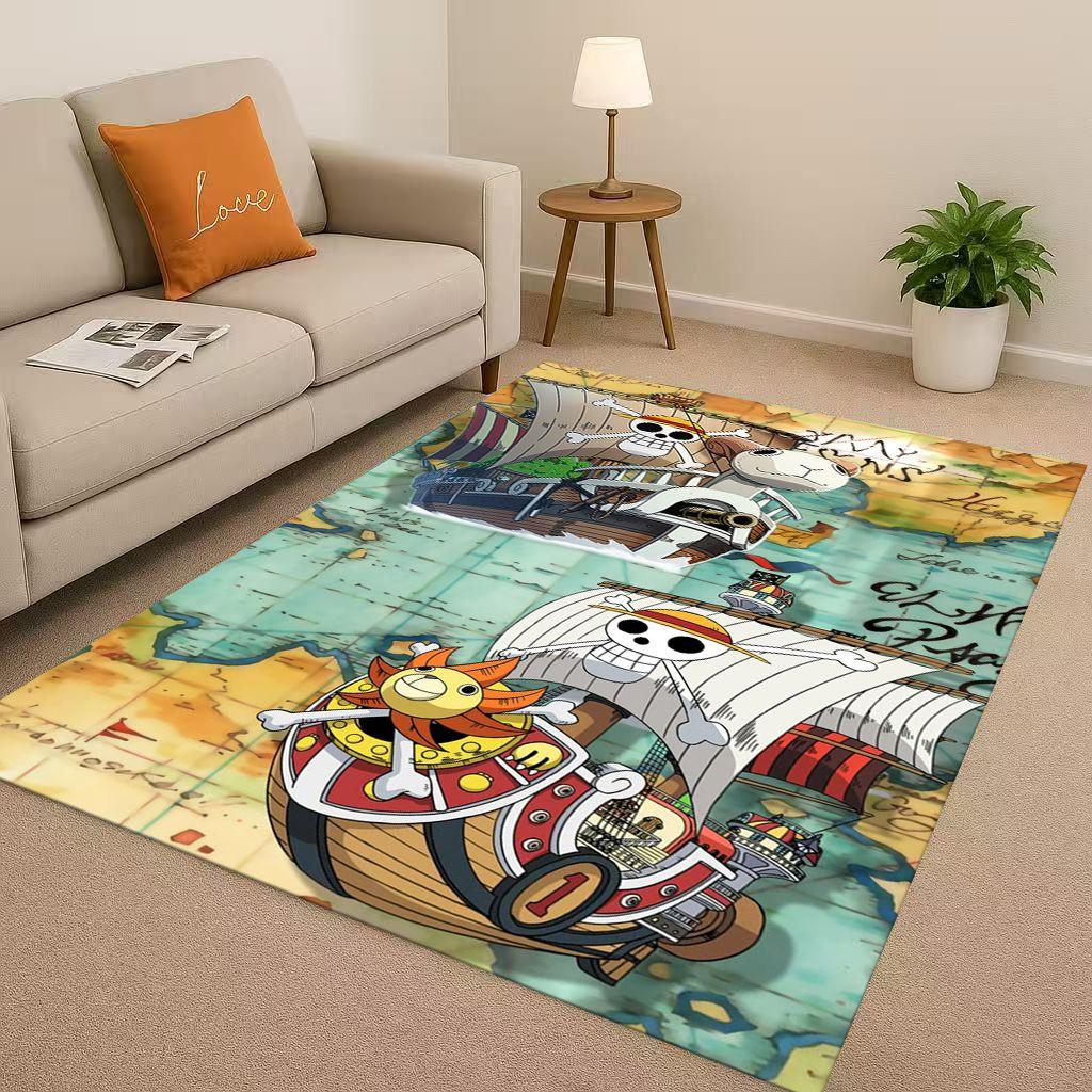 HD Z-Zoro Desen Animat Japonia Anime Covor Zona Non-Alunecare pentru Sufragerie, Dormitor, Cameră de Joacă, Canapea, Ușor de Curățat Decor Casă Preș Copil