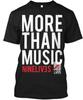 Nine Lives More Than Music Ltd T-Shirt Made In the USA Size S To 5XL