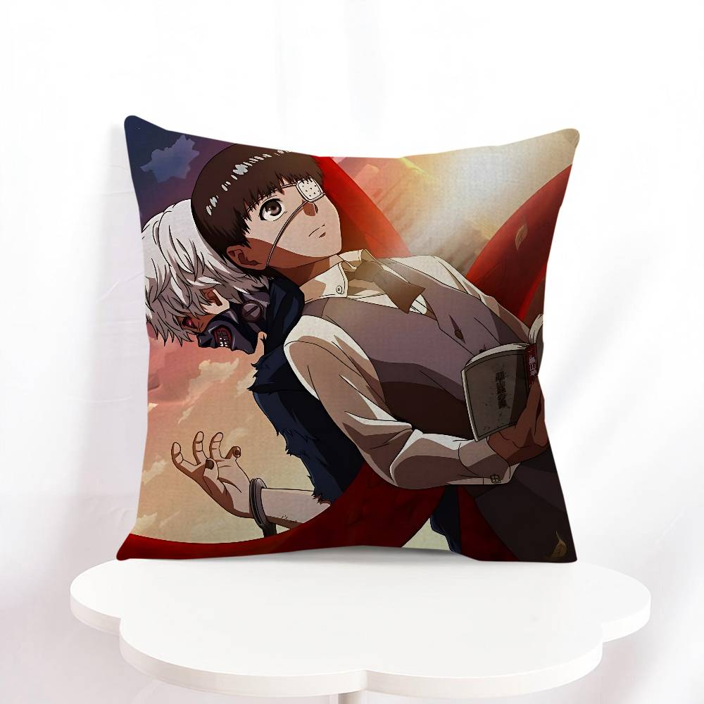 K-Kaneki Ken Cushion Cover 30x50 Polyester Sofa Cushions Decorative Throw Pillows Home Decoration Pillowcover