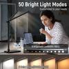 New Enhance Productivity and Mood with this Sleek and Functional Lamp - Perfect for Home Offices, Dorm Rooms, or Study Spaces. A