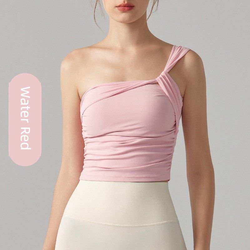 European and American-Style Crossbody Bra Dancing Hollow Yoga Underwear