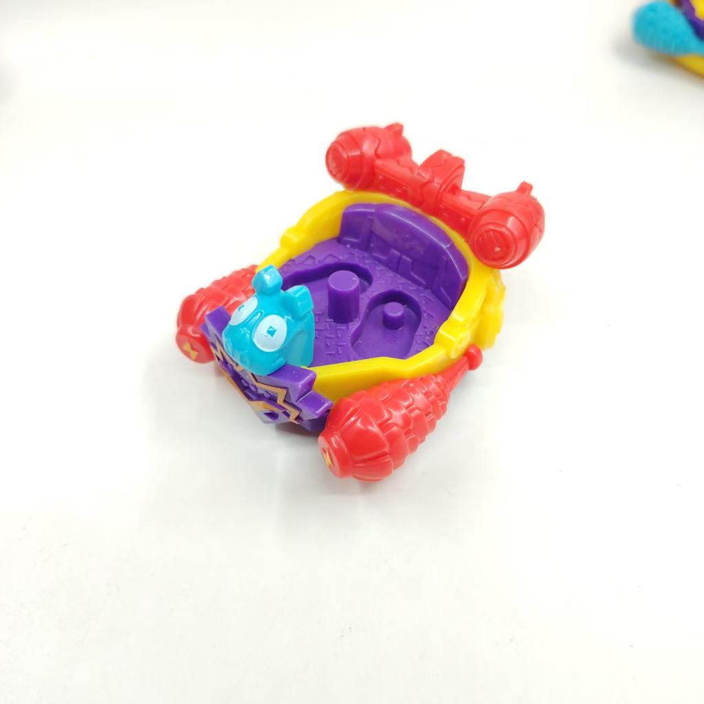 1 Stück Superzings Müllfahrzeuge LKW Modell Spielzeug Kompatibel 3cm Anime Müll Actionfiguren Super Zings Zomlings Kinder Jungen Geschenke