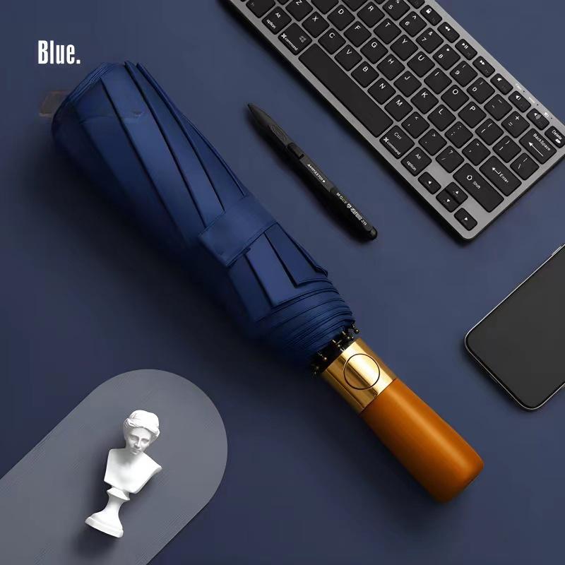 

Автоматический зонт от дождя с 10 костяными ручками, складная защита от ультрафиолета в винтажном стиле, для мужчин и женщин, подходит для многих случаев