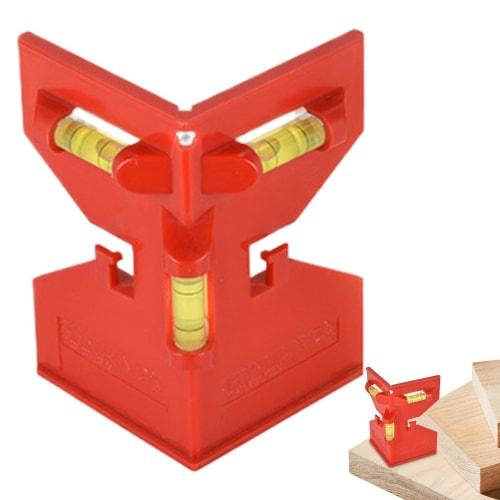 Post Leveler, Pipe Level - Pipe Angle Meter, Column Level Gauge, Magnetic Level Measuring Instrument Small Pipe Leveling Tool - 3 Vial Leveling Tool,