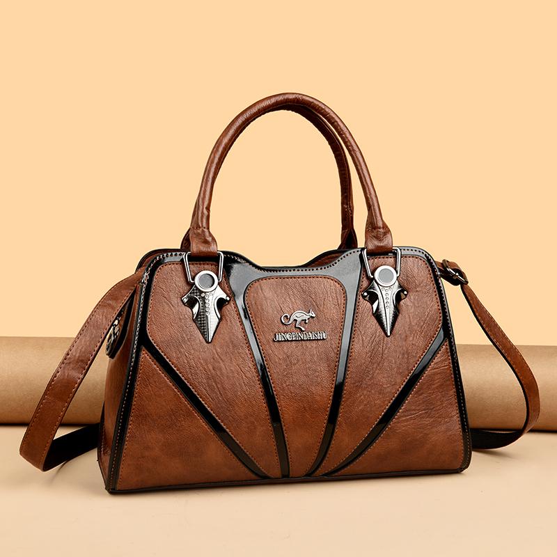 Large Capacity Waterproof Mom Bag Vintage Women's Tote Shoulder Bag