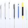 MUJI Aluminum Round Barrel Fountain Pen, Black, 13.7 x 1 cm, Fine - Includes 1 Ink Cartridge, Product Number 15136865