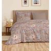 4-piece "Vanessa" Sheet Set for 140 X 190 Cm Bed Bergame Nude