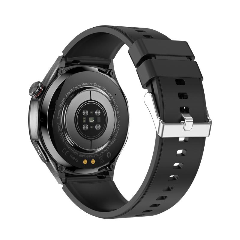 ET456 AMOLED Smart Watch Bluetooth Calling Sports Fitness Tracker Wristwatch Health Monitoring SOS Men Women Smartwatch