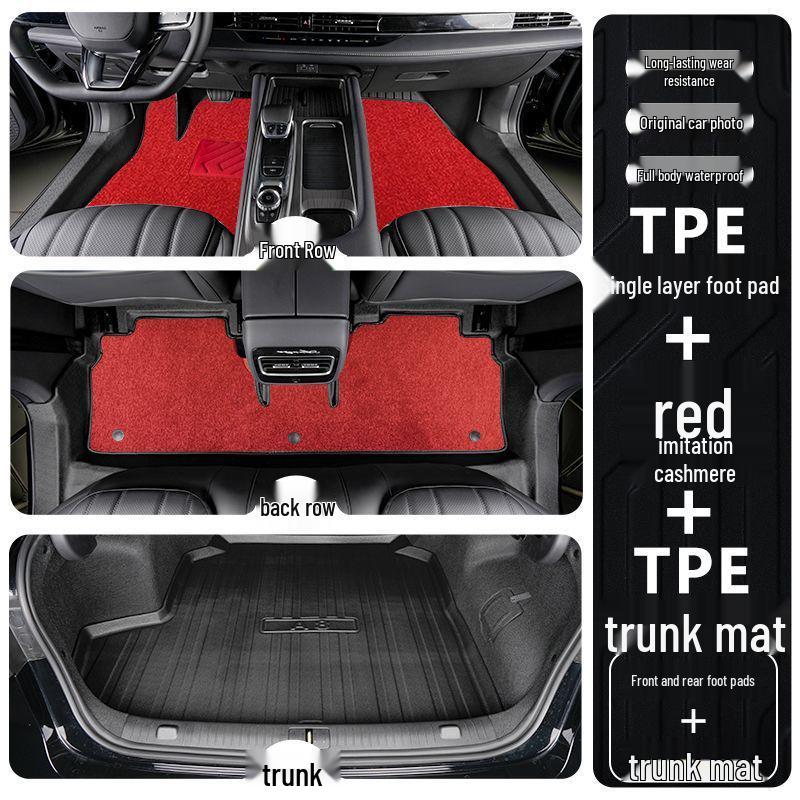 Fengyun A9L TPE Floor Mats 2025: Thickened, Wear-Resistant, Full Surround & Door Sill Coverage