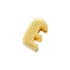 Gold Plated Brass Eco-Friendly Plating A-Z Initial Letter Beads, Cute DIY Jewelry Making Accessories Beads:VZ442