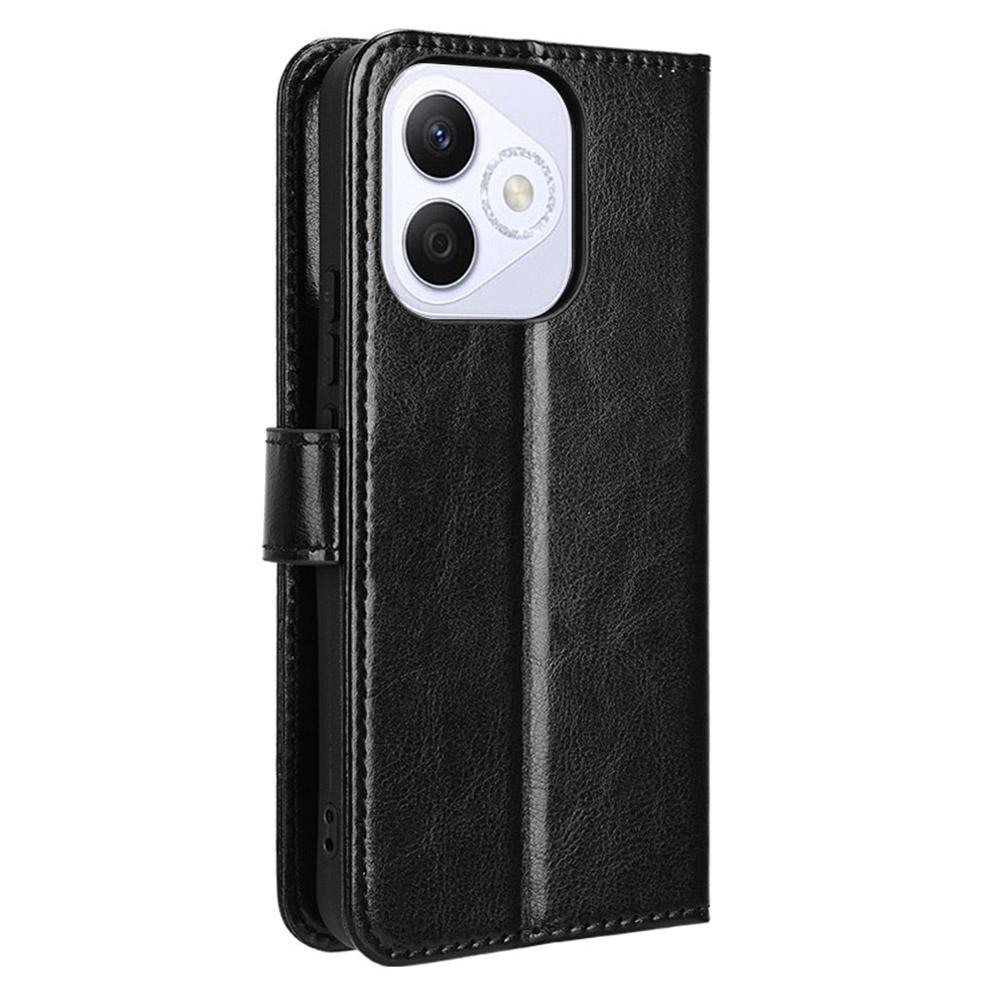 For Honor X60i 5G Case Crazy Horse Texture PU Leather Phone Wallet Cover