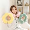 Cartoon Flower U-Shaped Pillow Nap Pillow Plush Toy Travel Portable Neck Pillow Pillow Cushion Girl Birthday Gift