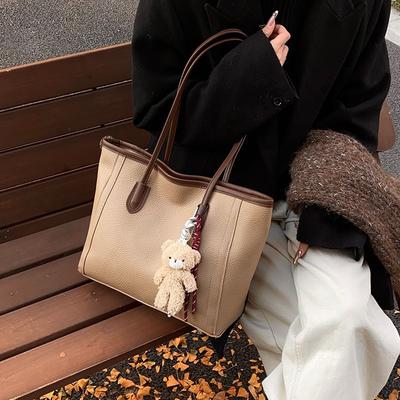 Premium Sense Large-capacity Bag Women's New Autumn and Winter Versatile Work Commuter Women's Bag Tote Shoulder Handbag