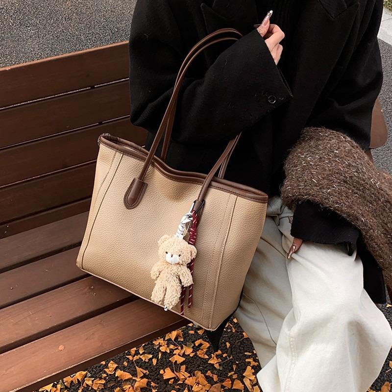 Premium sense large-capacity bag women's new autumn and winter versatile work commuter women's bag tote shoulder handbag