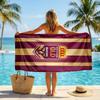 Queensland Maroons Mode Strandtuch Tragbar Weich Schnelltrocknend Handtuch Für Schwimmen Camping Urlaub