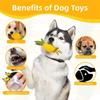 Interactive Pineapples Dog Puzzle Toy Wear-resistant Pet Training Toy Dog Chew Toy  Relieve Boredom