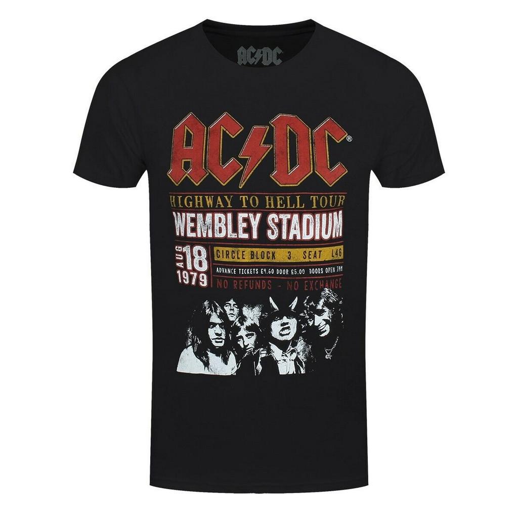 AC/DC Unisex Adult Wembley ´79 Eco Friendly T-Shirt