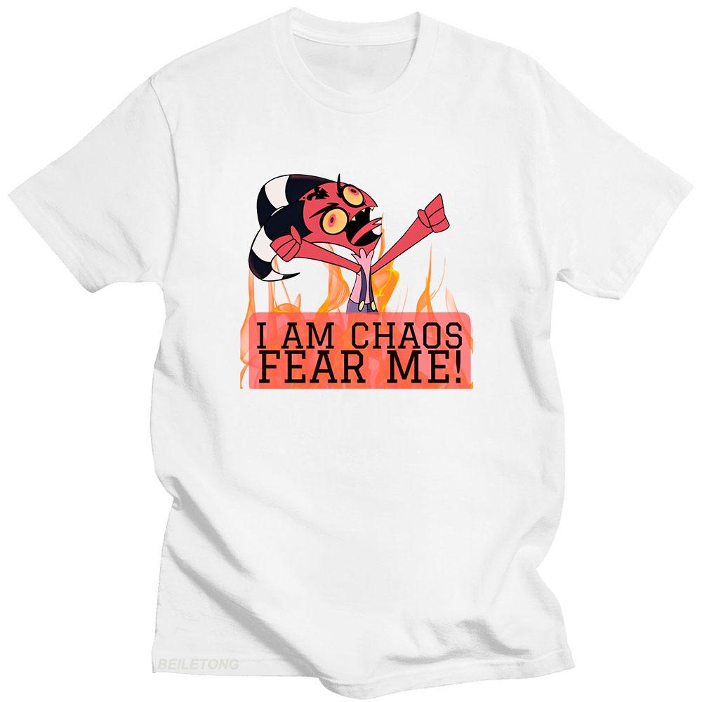 

Helluva Boss T-shirt Anime Print Harajuku Kawaii Anime Tee-shirt Short Sleeve Cotton O-neck Tshirt Sudaderas Cute Cartoon Tee... S