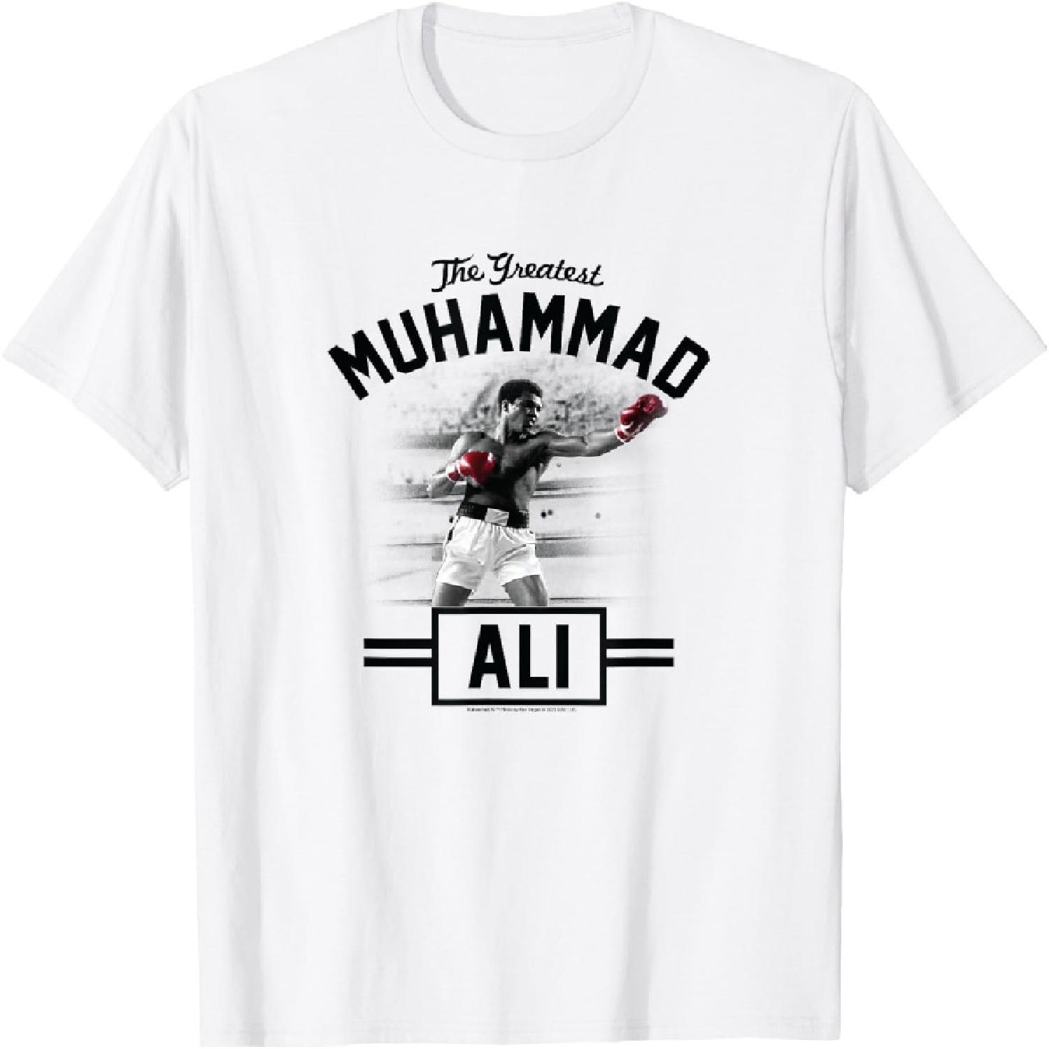 Muhammad Ali - The Greatest Red Boxing Gloves T-Shirt S