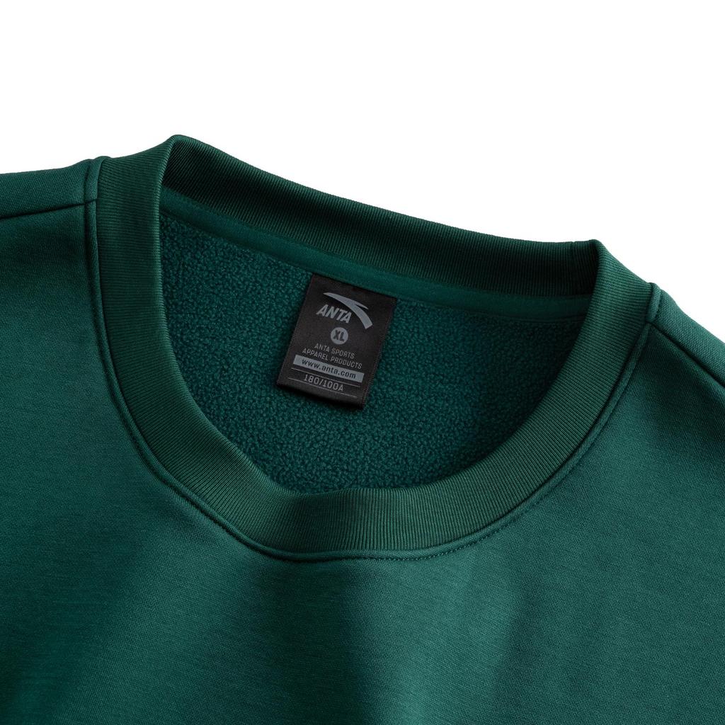 Anta Autumn Basketball Trendy Versatile Crewneck Sweatshirt Unisex Sweatshirt 972541706-2