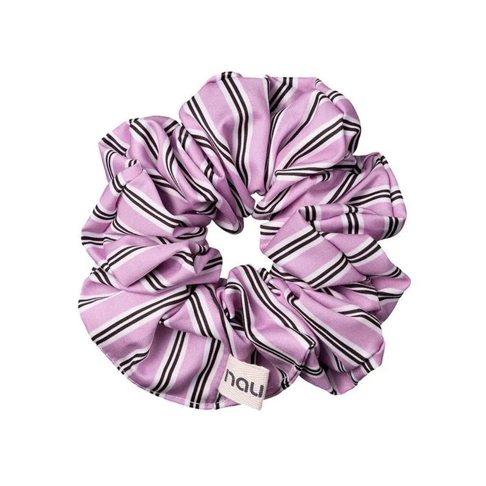 Nau Orchid Stripe Scrunchie Grayish Pink 496446 GRAYISH PINK