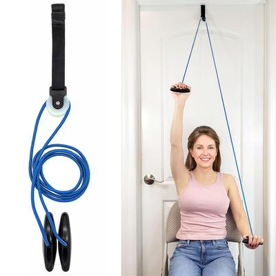 Blue Shoulder Pulley Over Door Exercise Shoulder Pulley  Physical Theraapy