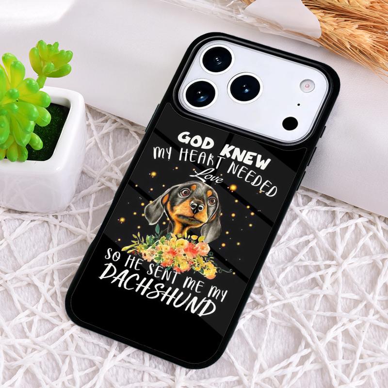 

Мультяшный чехол для телефона с таксой для iPhone 17 Air 16 15 11 12 14 13 Pro Max Ударопрочный чехол iPhone 13