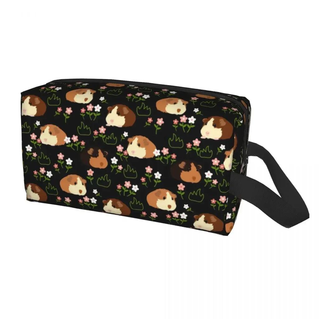 Fashion Guinea Pig Parade Makeup Bag for Women Travel Cosmetic Organizer Fashion Animal Storage Toiletry Bags