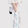 Wing Design Leg Socks Cover Trumpet Shaped High Tube Socks Boot Cuffs Cover Stockings  For Women