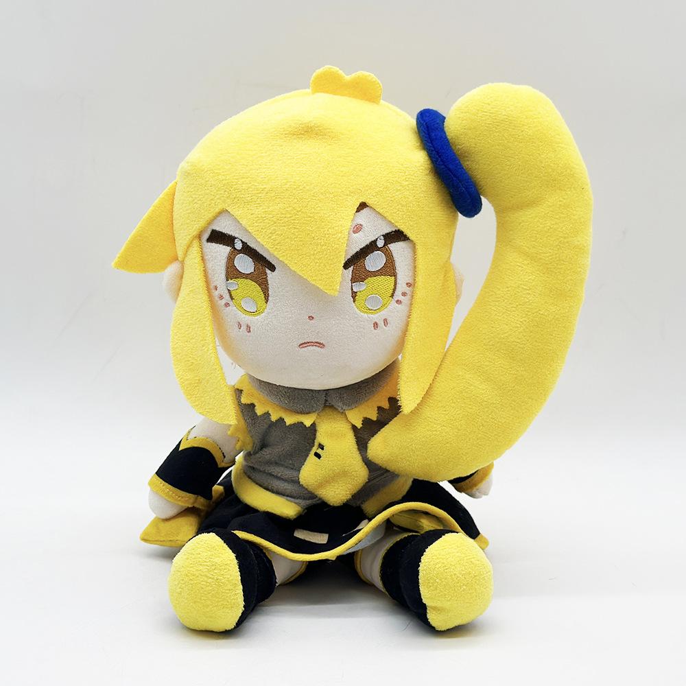 Kawaii Akita Neru Plüschtiere Cosplay Puppe Akita Neru Weihnachtsgeschenke Anime Plüschtiere Gefüllte Kinder Fans Geburtstagsgeschenk Rom Dekor 22cm