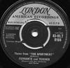 7inch Record FERRANTE  TEICHER  Theme From The Apartment 45HLT9164 London Records 1960 UK Soundtracks  Musicals Used