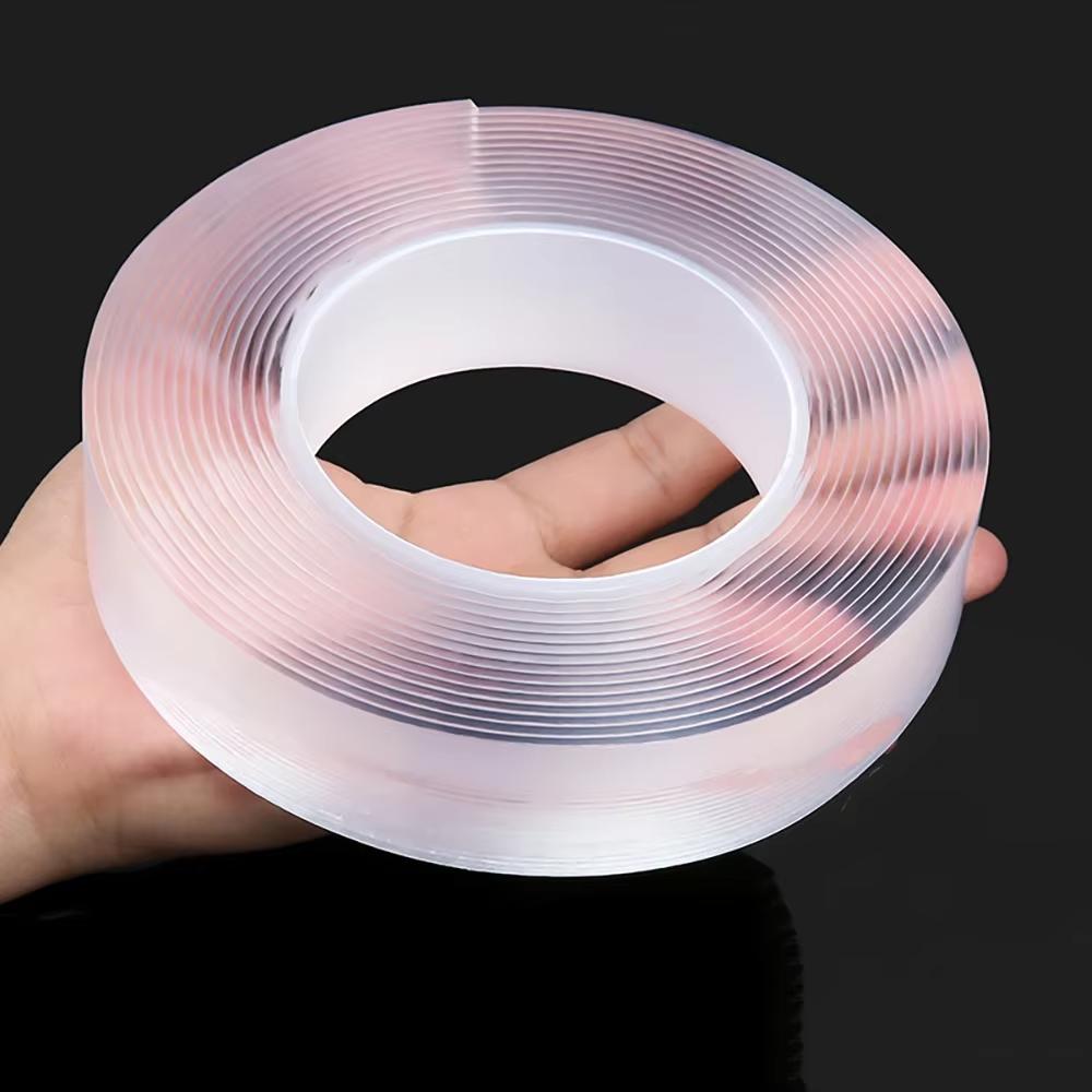 5m/3m/2m/1m Nano Tape Extra Strong Double Sided Adhesive Tape Transparent No Trace Reusable Waterproof Adhesive Tape Home