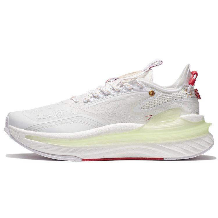 Li Ning Exceed 6 Textile, TPU Cushioning Slip Resistant Abrasion Resistant Low Top Sports Casual Shoes Men's White AGLS079-1