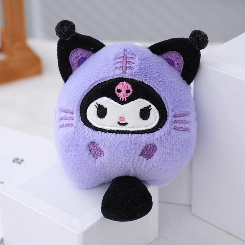 Adorable Plush Bunny Keychain Cute Rabbit Stuffed Animal Bag Charm Accessory Gift