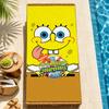Beach Towels cute b-b-BobS-s Soft fun Quick Dry Pool cartoon s-S-S-SpongeS-eS bathing Towel Travel Gym Spa Camp sport face Gift