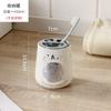 Bathroom Ceramic Emulsion Bottle Cartoon Animal Soap Dispenser Bathroom Shower Gel Shampoo Water Bottle Bathroom Supplies