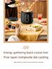 Chigo Mini Rice Cooker - Low Power, Non-Stick, Ideal for 1-2 People, Perfect for Dorms and Small Spaces