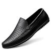 2018 Men's Genuine Leather Casual Non-slip Loafers with Soft Sole Breathable Cowhide