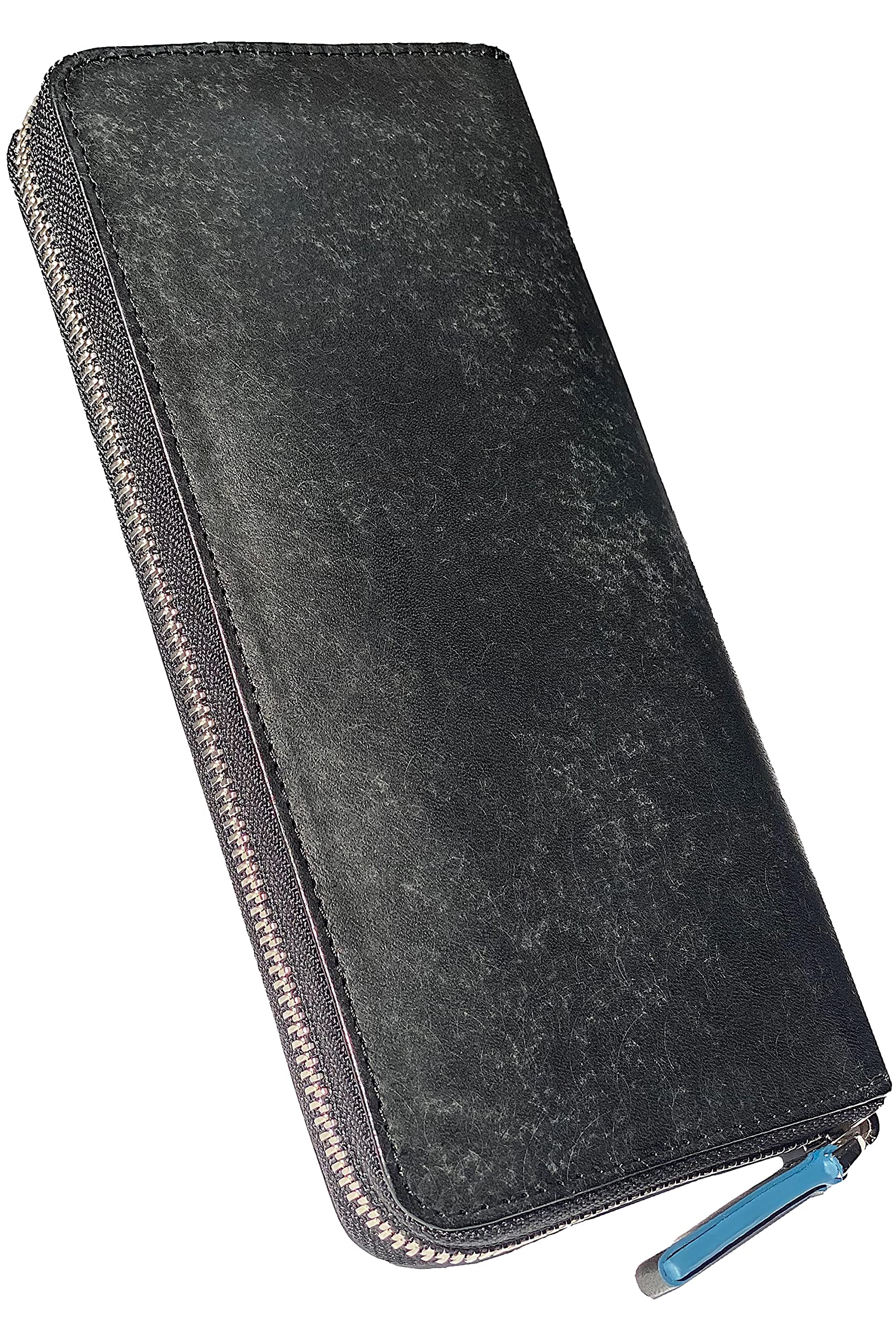 

Гаманець Long Wallet Italian Leather Made in Japan YKK Excella Zipper Genuine Leather Pueblo [Brizel] Men s (Чорний)