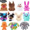 Ugly Teeth Monsters Plush Toys Butt Ugly Pets Festivals Christmas Fuggs Snowman Reindeer Peluche Dolls Gift Kid