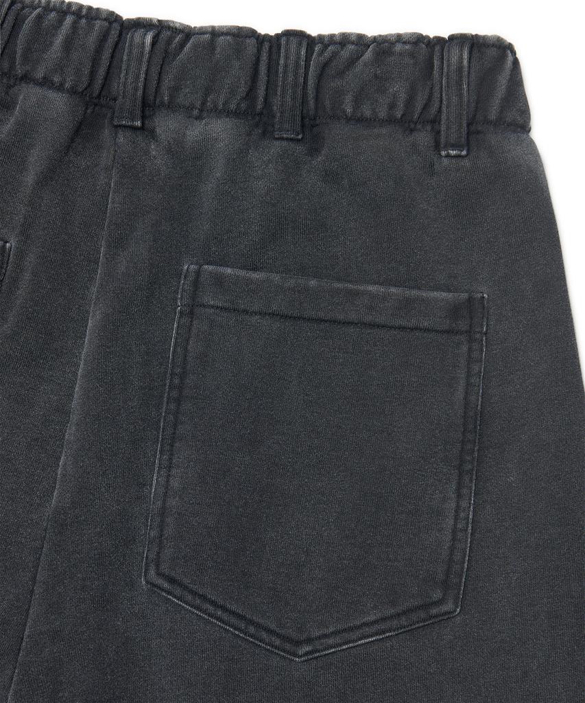 Nomaenyueol Two-Tuck Belted Sweatpants - Washed Black