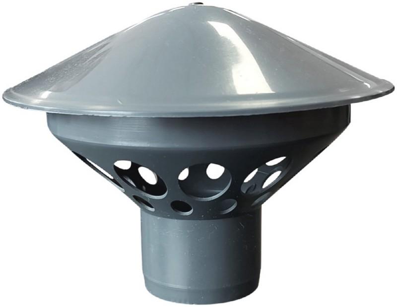 PVC VĚTRACÍ KRYT DI 50 ŠEDÝ - HP/W52