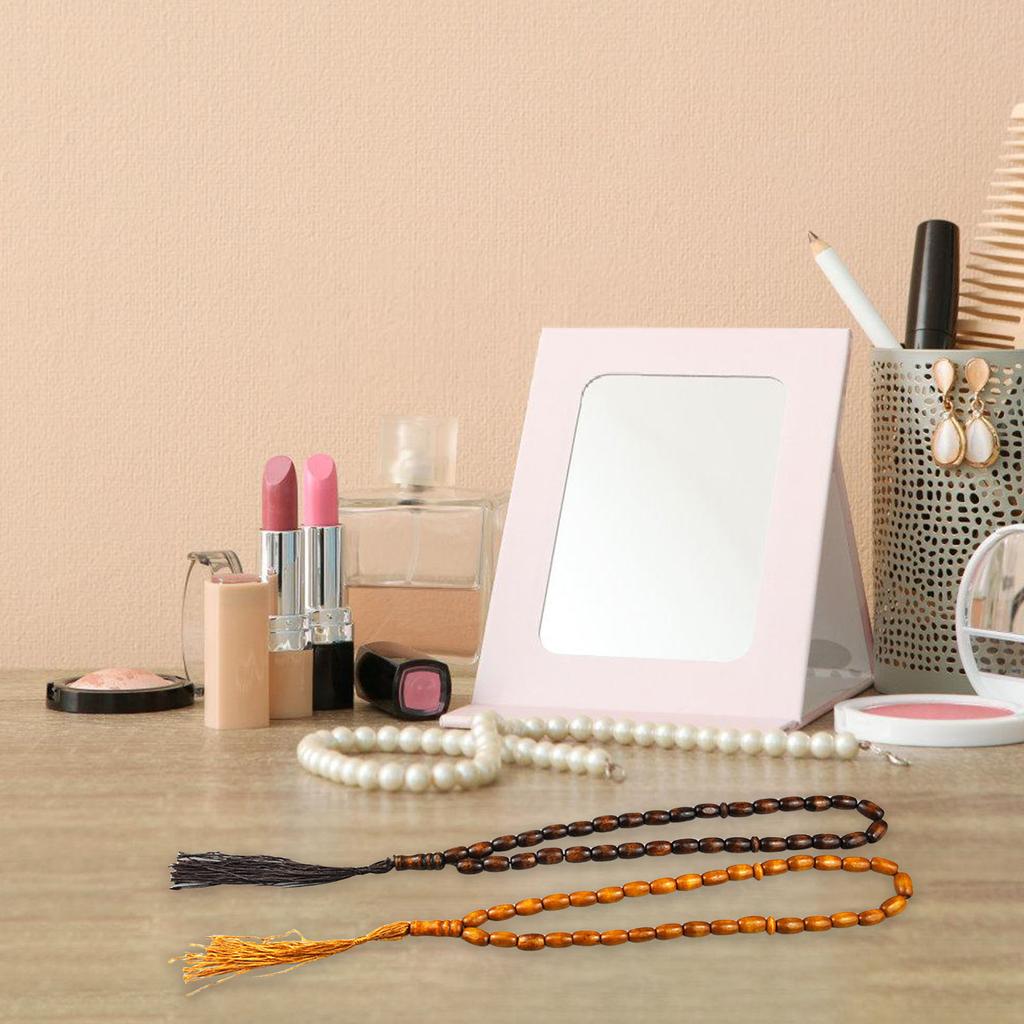 Stylish Handmade 33 Bead Sandalwoods Tasbih Set Portable Accessory for Daily Wear Dhikr and Spiritual Reflection