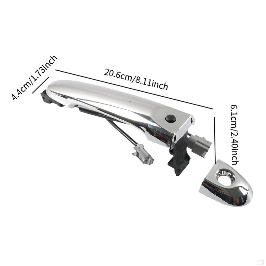A10547-01 Left Front Exterior Door Handle Spare Parts Automobile Accessory Easily Install