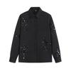 Spring Summer Women's Wear European and American Heavy Industry Embroidered Shirt and Pant Set